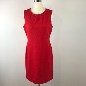 Tamari red shift dress